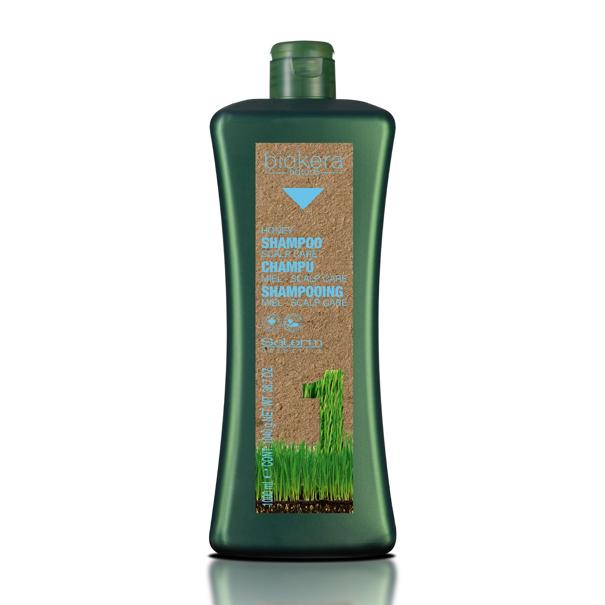 Biokera Natura Honey Scalp Care Shampoo, 1000 Milliliter