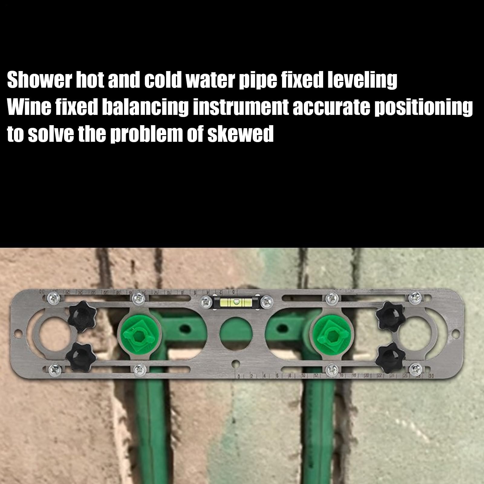Niveleur Pour Robinetterie Salle De Bain Mimoqk Hot Water Pipe Leveling Device, Adjustable Shower Faucet Repair Niveauur Tuyau Douche Acier Inox