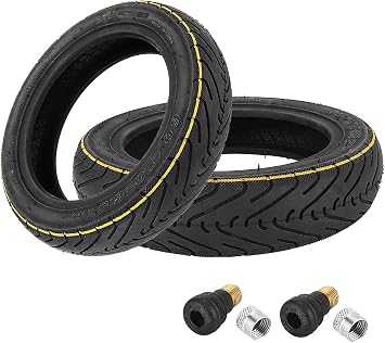 YBang 60/70-6.5 tubeless tire with Valve for Segway Ninebot Max G30 / G30E / G30LP Electric Scooter Solid Rubber Tires 10-inch Anti-Slip Explosion-Proof Tires