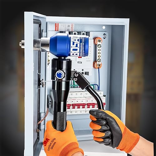 Miniatura 7 de IBOSAD Kit de destornillador de perforación hidráulica de 12 a 2 pulgadas de conducto eléctrico Cortador de agujero Kit de herramientas KO Kit de