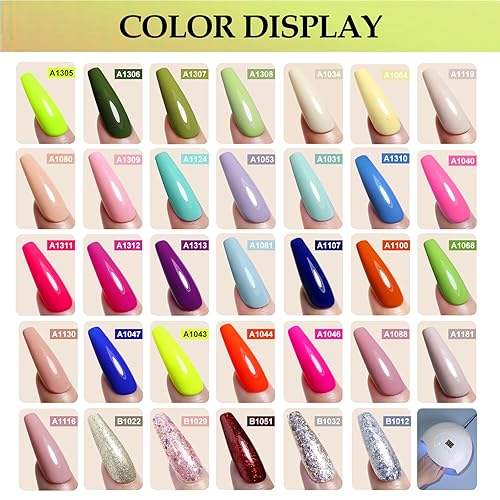 Miniatura 7 de Double Rhythm Esmalte de uñas en gel de 0.5 fl oz, color verde oliva oscuro, esmalte de gel que se absorbe con luz UV LED, manicura sala de arte