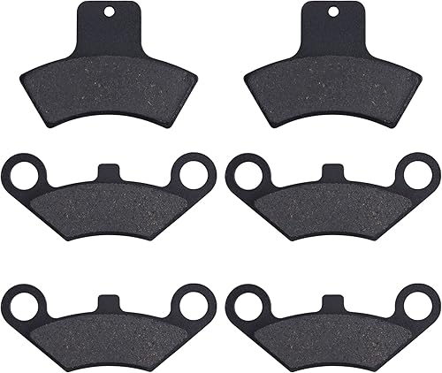 Pastillas de freno delanteras y traseras compatibles con Polaris Sportsman 335 400 500 4X4 Scrambler 400 500 Diesel 455 Magnum 325 500 Sport 400