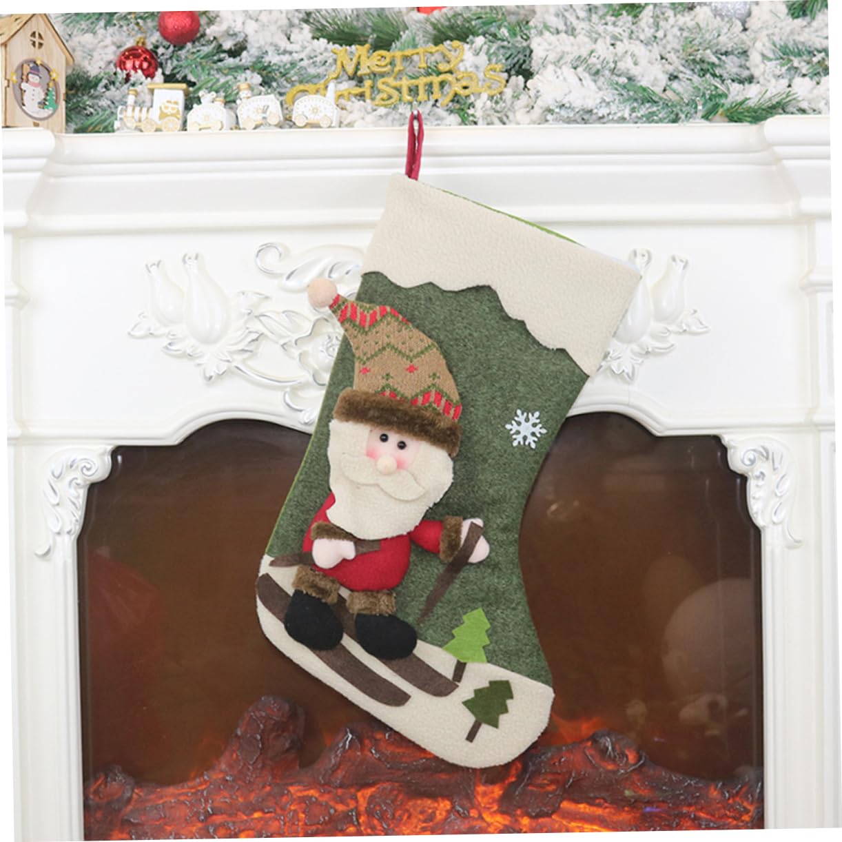 3stücke Weihnachtsstrümpfe Mit Weihnachtsgeschenktüten Weihnachtsgeschenksäckchen Süßigkeitenstrümpfen Weihnachtsgeschenkschuhen Zum Befüllen Mit Geschenken Und Süßigkeiten