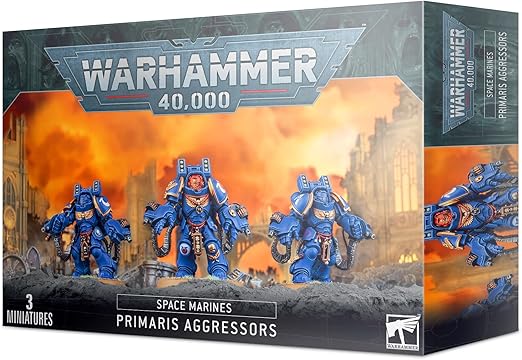 Games Workshop 99120101184 "Space Marines PrimarisAggressors Plastic Kit