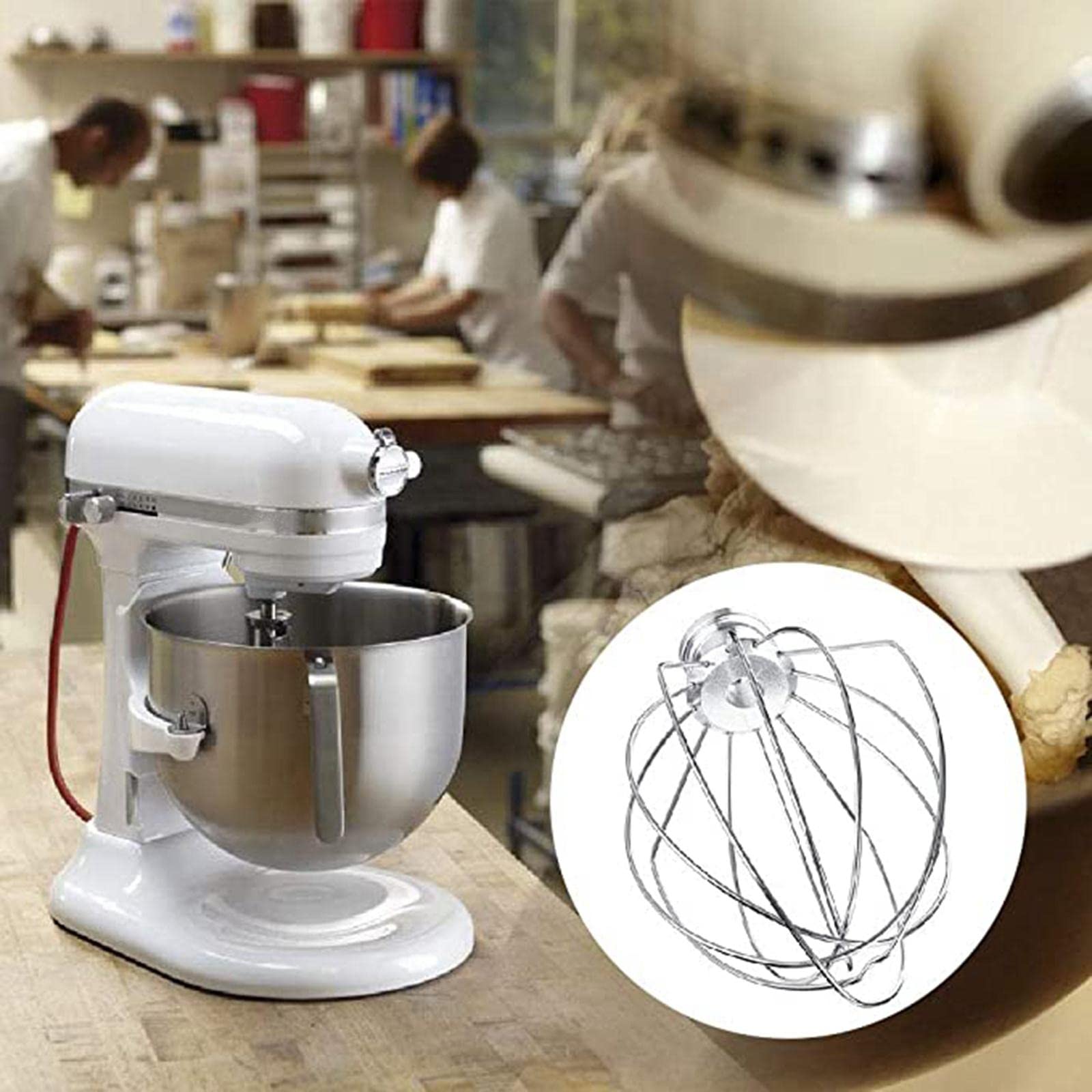 3 Pezzi/set di Ricambio per Frusta Piatta per Impastatrice K45DH