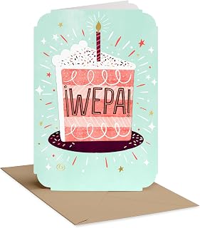 American Greetings Spanish Birthday Card (Feliz Cumpleaños)