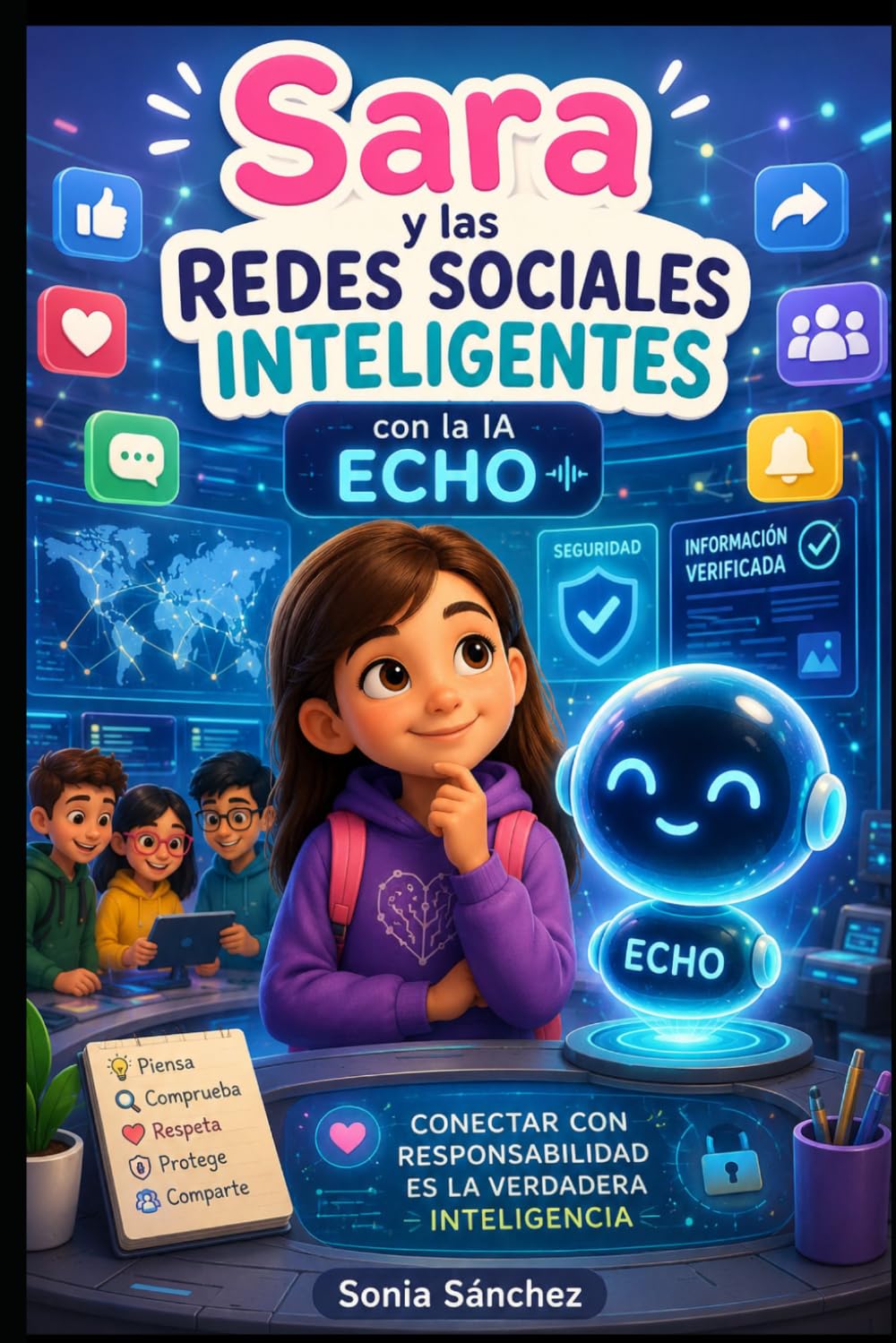 Sara y las redes sociales inteligentes (La escuela inteligente: Aprende con Lumi)