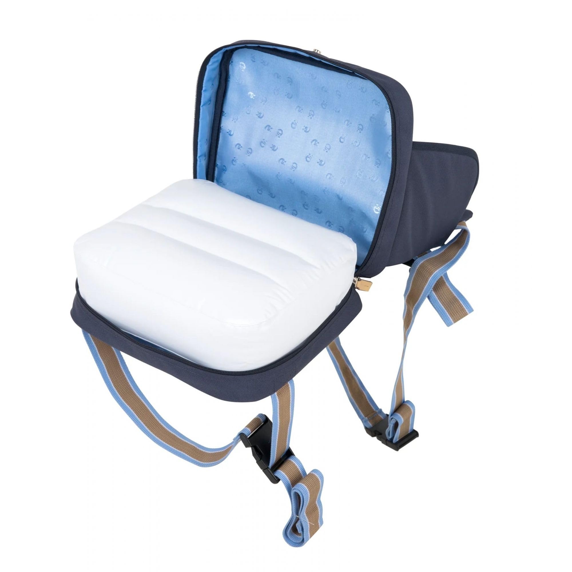 roba Réhausseur de Chaise Gris pour Bébé Rock Star Baby - de 6 à 36 Mois - jusqu'à 15 kg - Coussin Gonflable pour les Déplacements - Convient à Toutes les Chaises