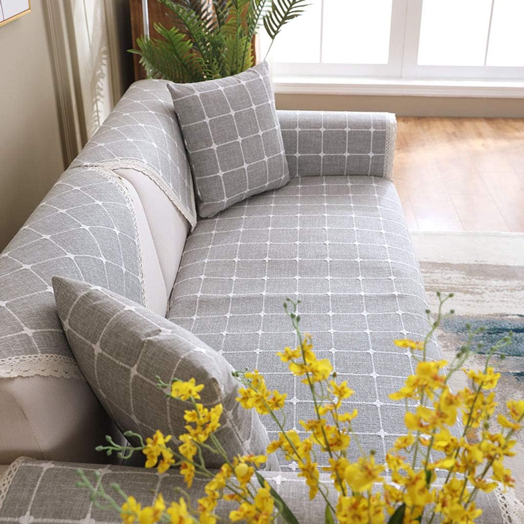 BEIGOO Anti-Slip Sofa Cover,Throw Blanket/Sofa Towel Soft Couch Cover All Inclusive Chaise Lounge Slipcover Sofa Protector Furniture Protector Washable Sofa Slipcover -C-70x180cm(28x71inch)