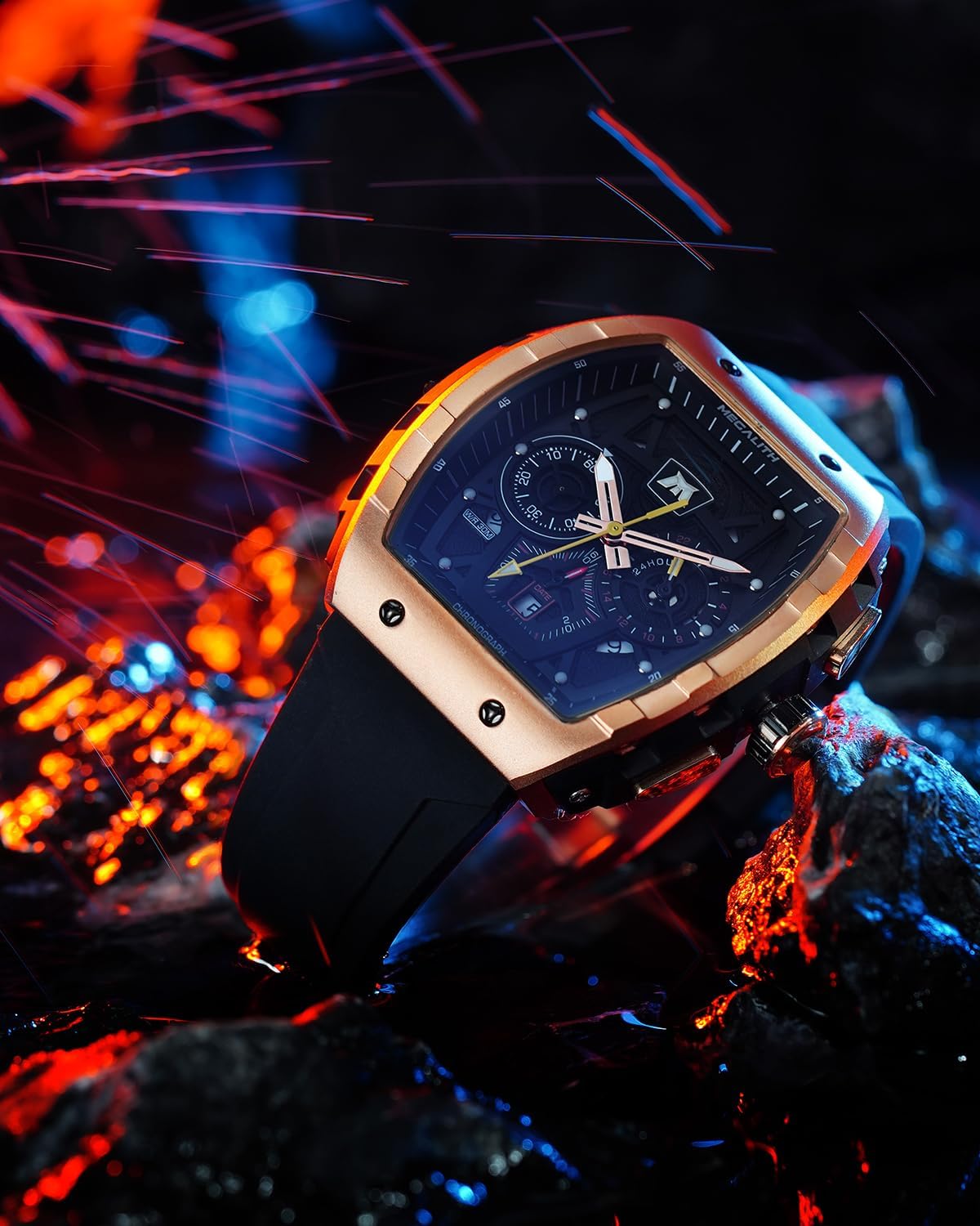 Montre Automatique Montre Homme Megalith MEGALITH Montre Homme