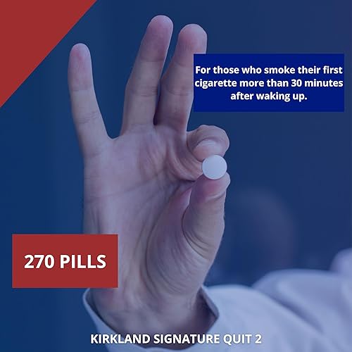 Miniatura 6 de KIRKLAND Signature Quit 2 pastillas Polacrilex de nicotina, sabor a cereza, 270 unidades