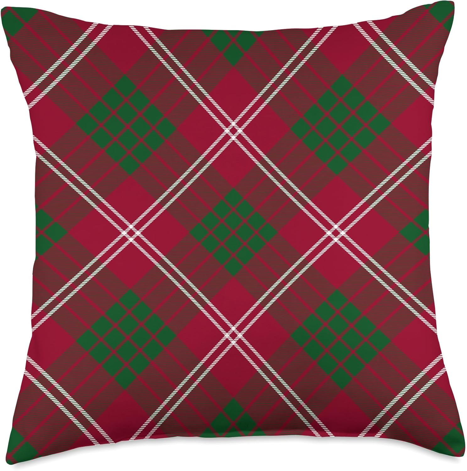 Crawford Tartan Scottish Plaid Throw Pillow