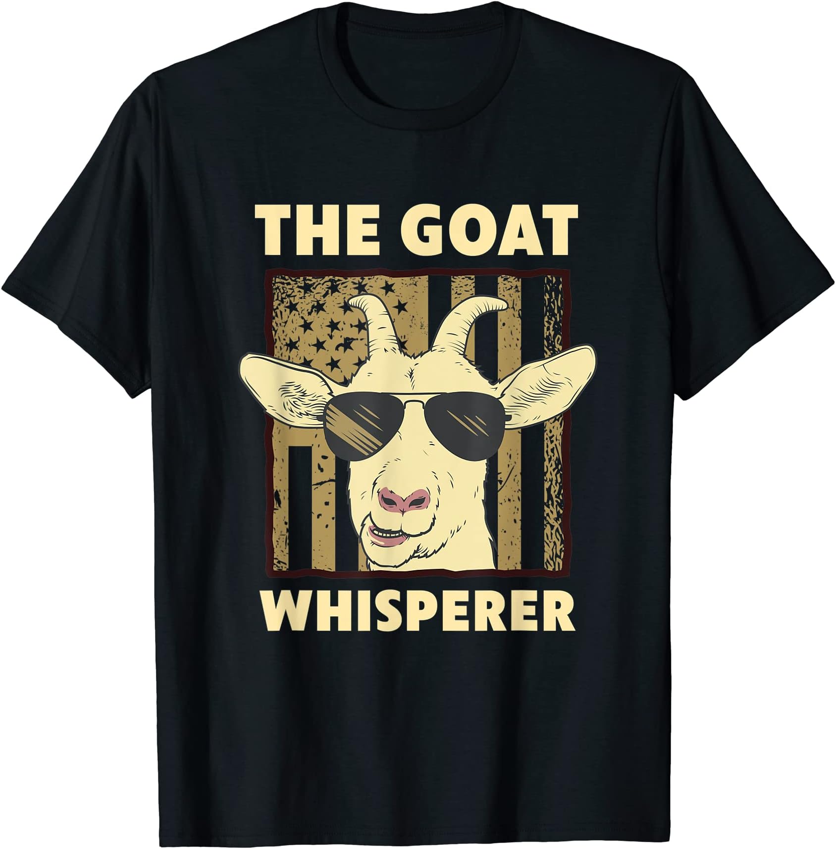 Funny Goat Designs Farmer ApparelThe Goat Whisperer Design For Women Men Farmer Goat Lover T-ShirtOEKO-TEX STANDARD 100