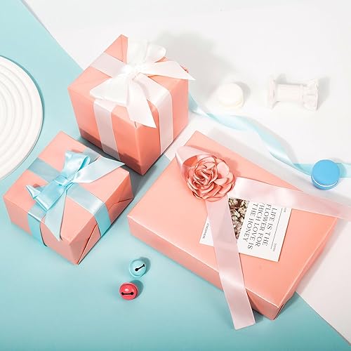 Miniatura 17 de MIMUTI Papel de regalo de estraza negro – Papel de regalo de color sólido perfecto para hacer bricolaje, bodas, cumpleaños, Navidad, proyectos