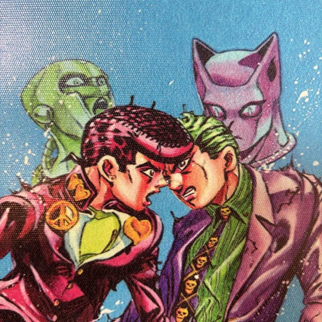 ジョジョ　4部　ポスター Amazon.co.jp: 荒木飛呂彦原画展 ジョジョ展 B2ポスター 第4部