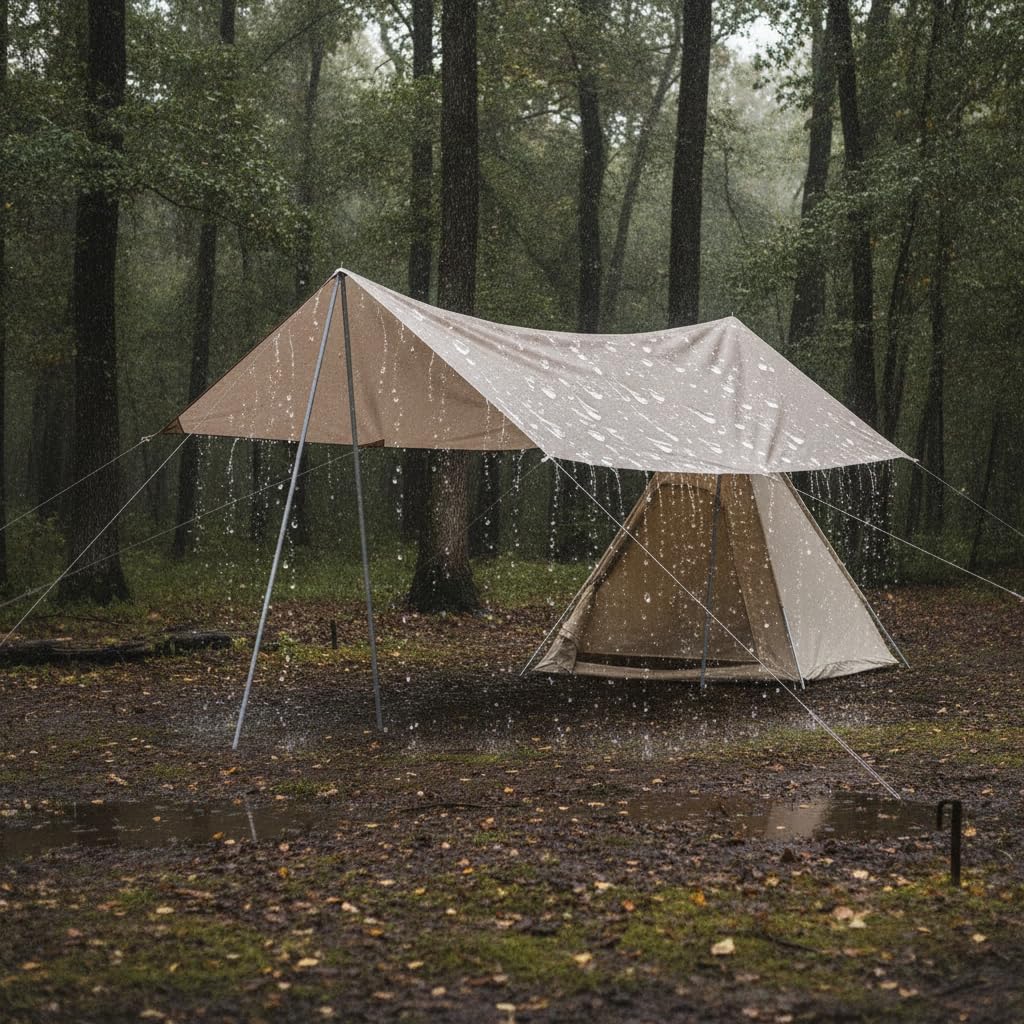 Tienda piramidal para Camping y actividas al Libre, para Viajes - para