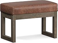 Vista 21 de SIMPLIHOME Milltown - Reposapiés rectangular (26.0 in de ancho) contemporáneo