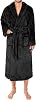 PAVILIA Mens Soft Robe, Plush Fluffy Fleece Bathrobe Men, Long Sherpa Shaggy Spa Robe