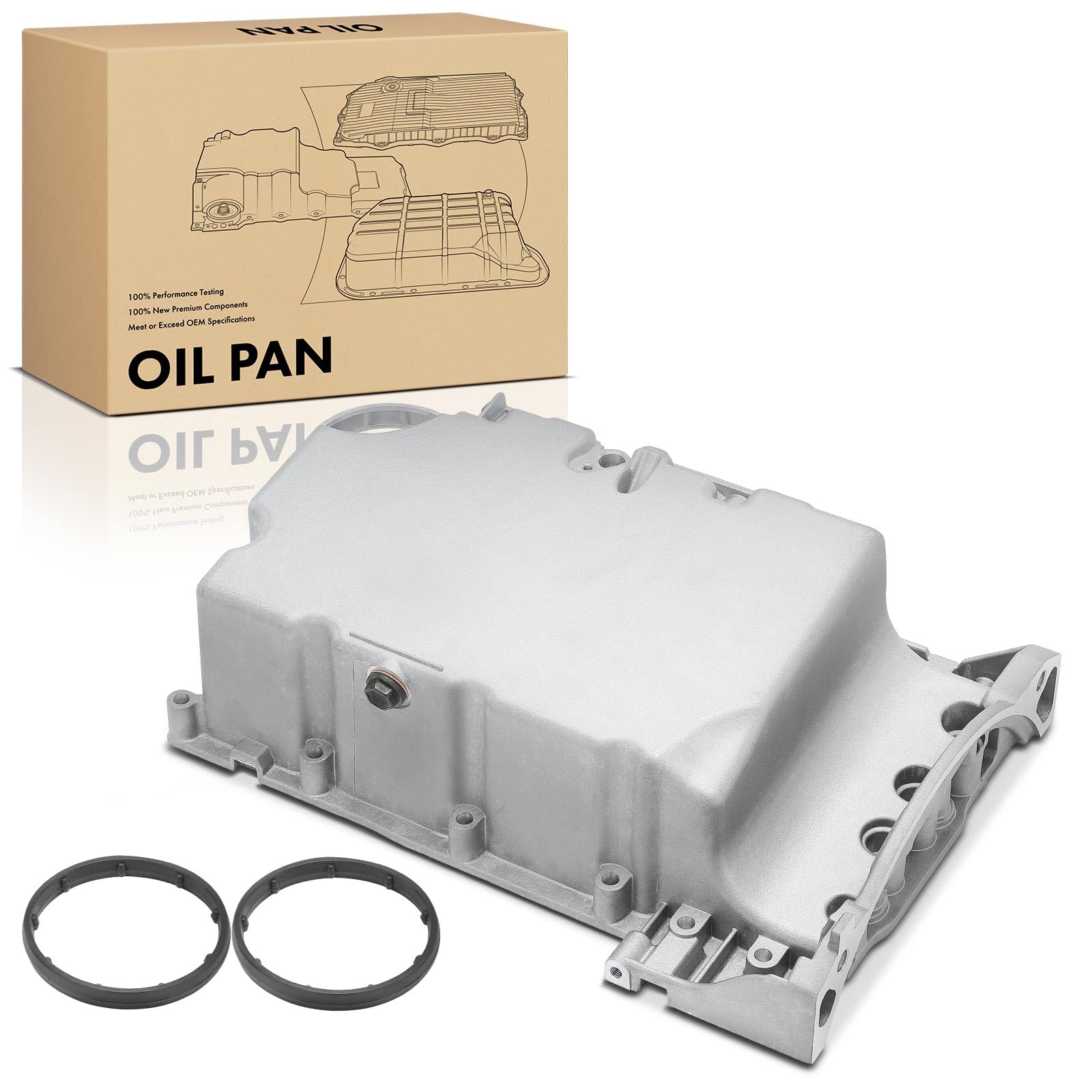 Frankberg Coppa dell'olio coppa dell'olio motore benzina/diesel 31460658 | Compatibile con: XC60 II 246, XC90 II 256