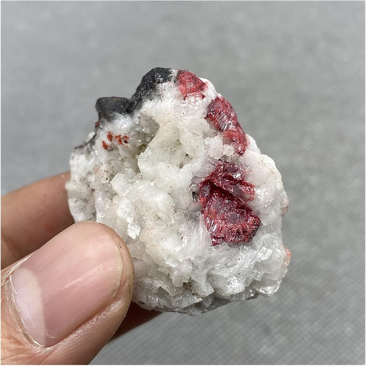 FIDEMM Natural Crystal Rough Natural tin Upper Stone Original red Stone Healing Reiki Crystal