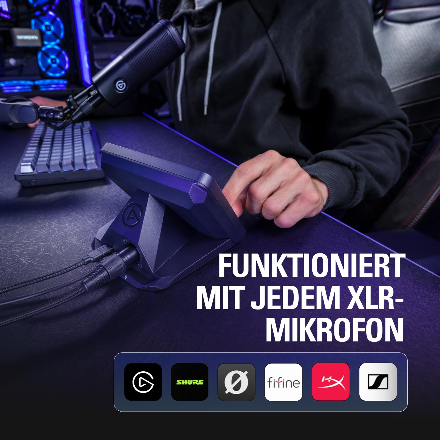 Elgato XLR Dock MK.2 Audio-Interface für Stream Deck +