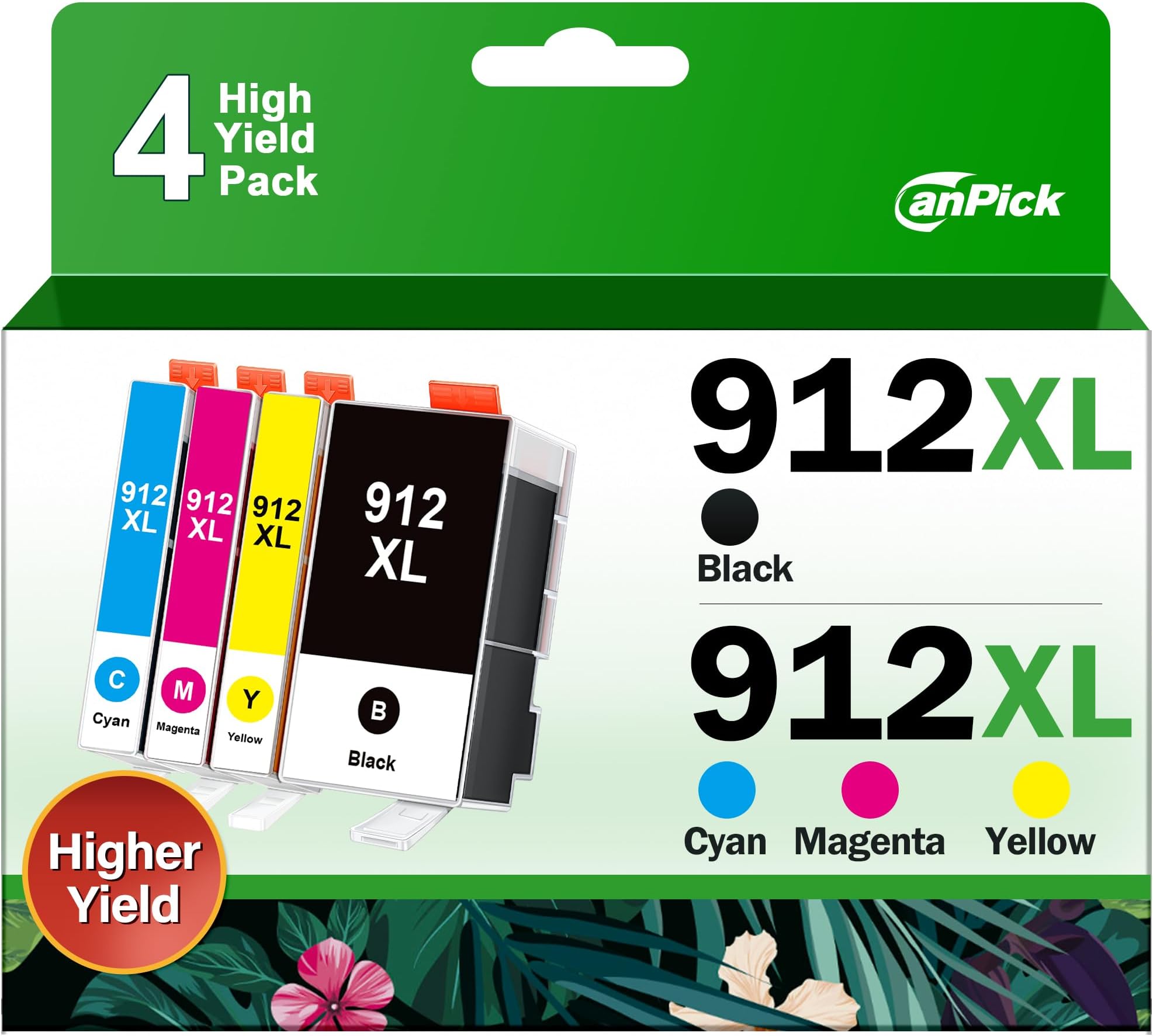 912 912XL Cartucce Compatibili Per HP 912 XL Nero Per HP - Foto 6