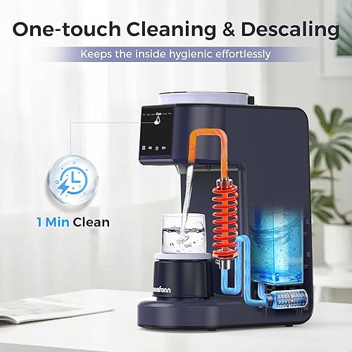 Miniatura 5 de Fabricante automático de fórmulas para bebés dispensador rápido de fórmula para mezclar instantáneamente biberones calientes con relación precisa de