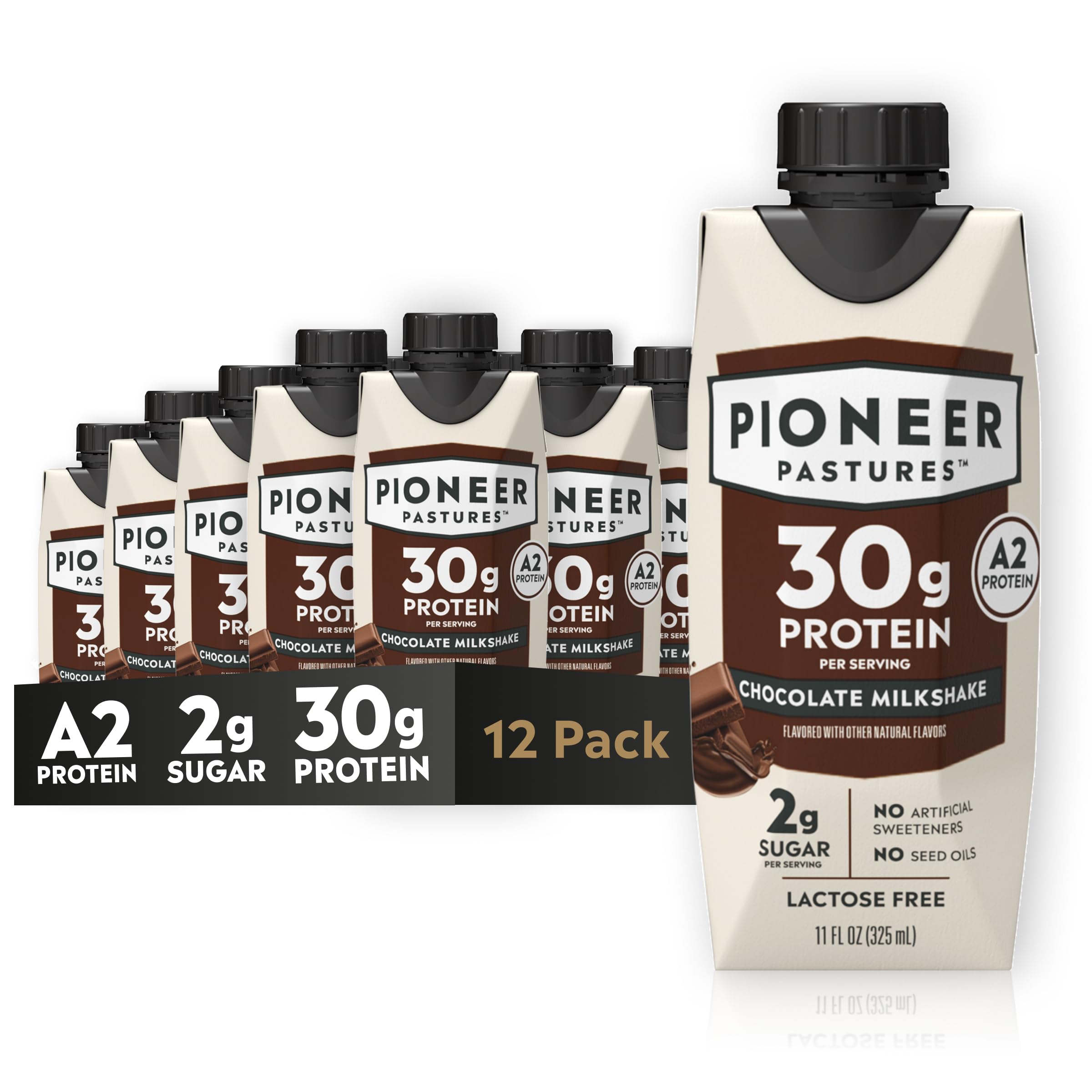 Amazon.com: Pioneer Pastures - High Protein A2 Milkshakes