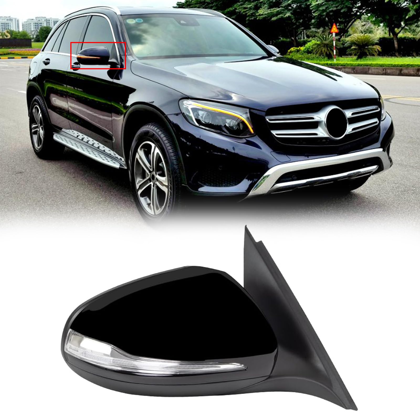 Amazon.com: Passenger Side Mirror Fit for 2016-2020 Mercedes Benz