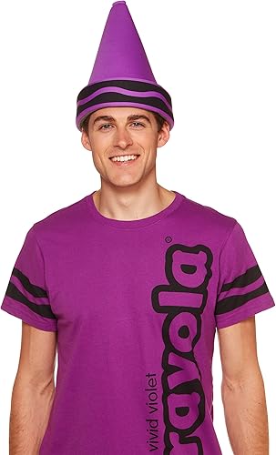 Spirit Halloween Crayola - Kit de disfraz de crayón de Crayola para adulto, con licencia oficial, disfraz de Halloween fácil