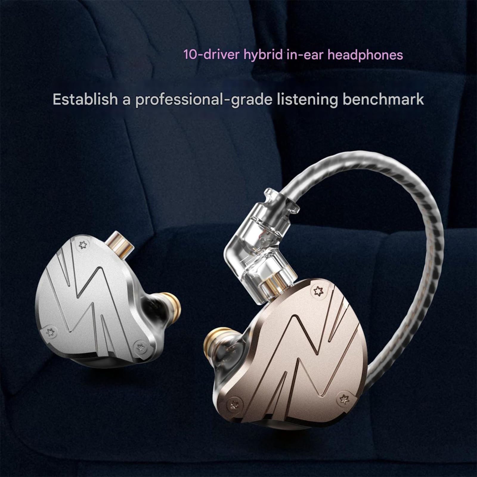 Écouteurs Intra-Auriculaires avec, Gravel Black Standard