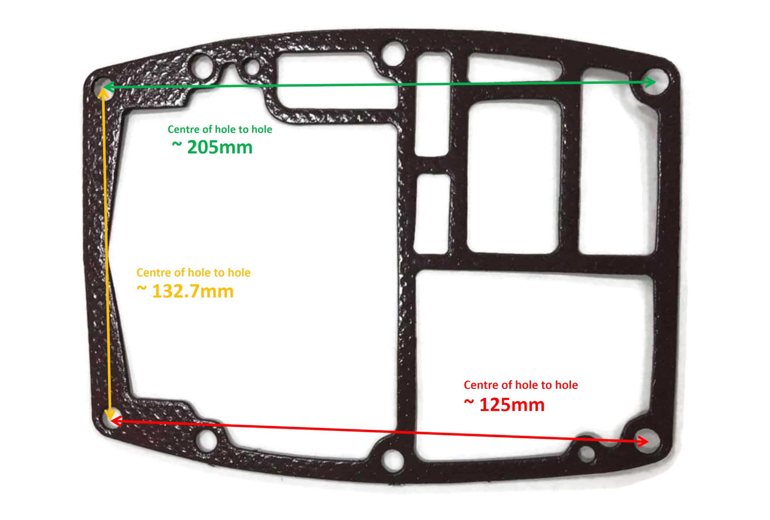 Boat Motor 6H3-45113-A0 A1 00 Upper Gasket Casing Iron for Yamaha Outboard C 50HP 60HP 70HP Engine