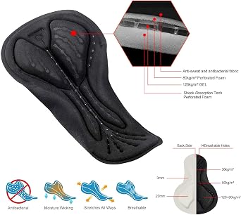Men's Cycling Jersey Set, Winter Thermal Fleece Lining Waterproof Long Sleeve Jacket with Padded Riding Pants