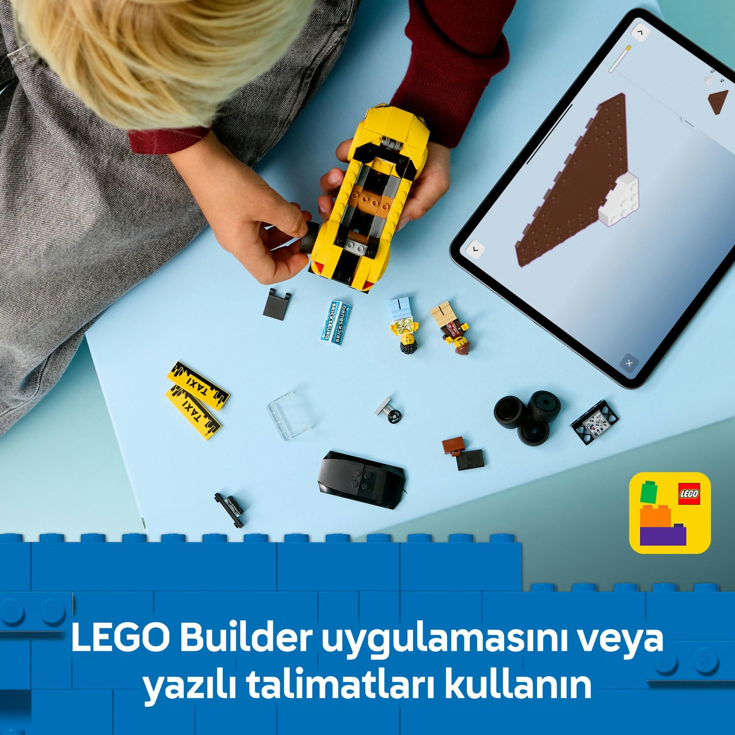LEGO City Sarı Taksi 60487