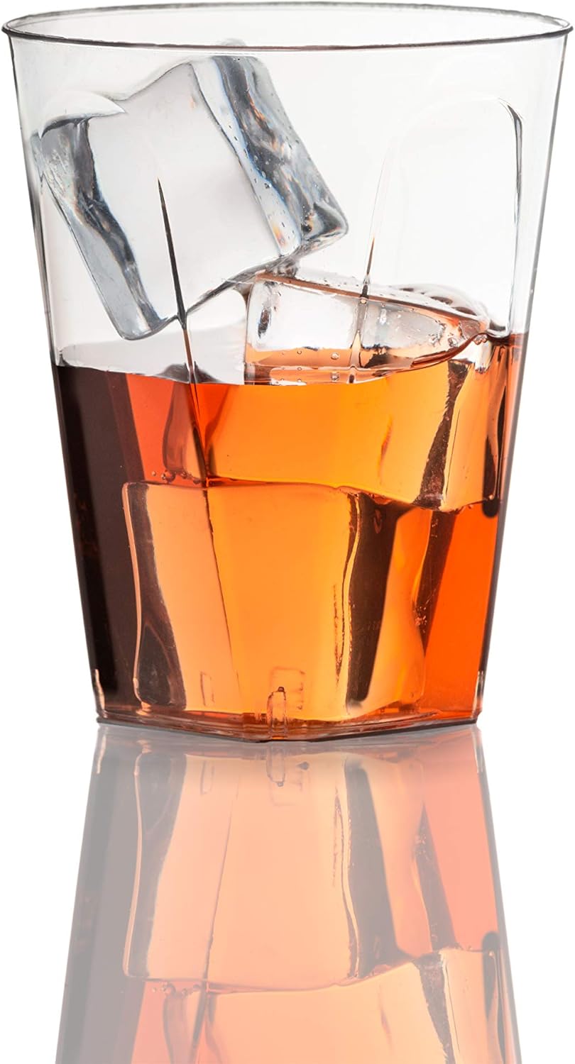 Crown Display Exquisite 2 Oz. Disposable Plastic Shot