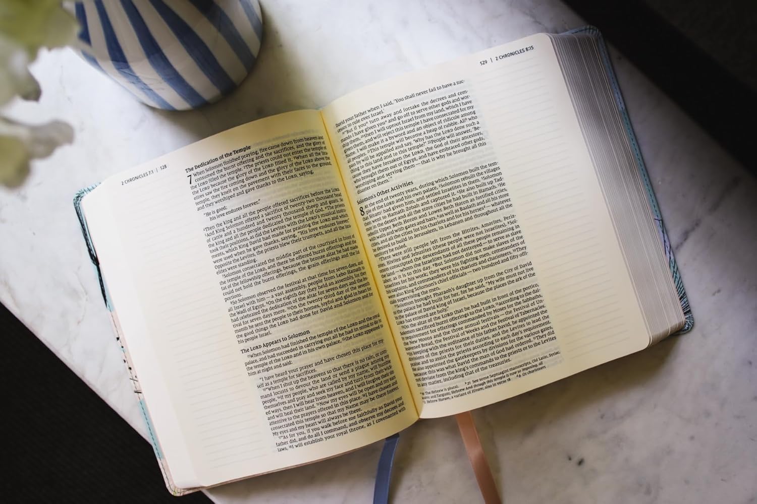 NIV, Journal the Word Bible (Perfect for Note-Taking), Leathersoft, Teal/Floral, Red Letter, Comfort Print: Reflect, Take Notes, or Create Art Next to Your Favorite Verses      Leather Bound – September 2, 2025