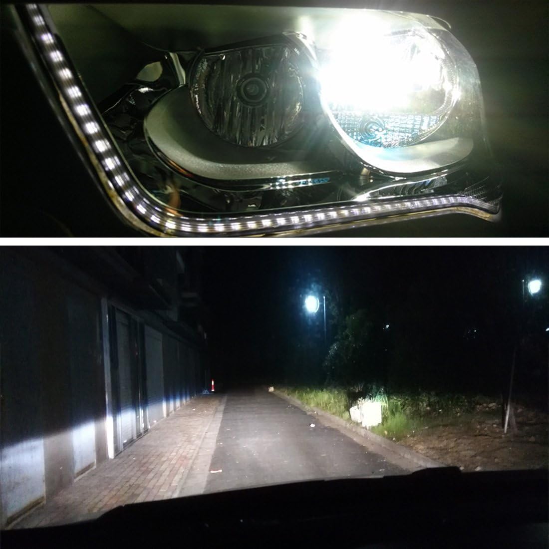 econoLED D2C D2S D2R 10000K Xenon HID Replacement Bulbs Metal Chassis Diamond White 35W 12V Car Auto Headlight Lamps Head Lights