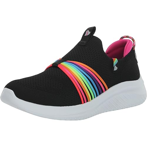 SKECHERS Girl's Ultra Flex 3.0-Rainbow Speed Sneaker