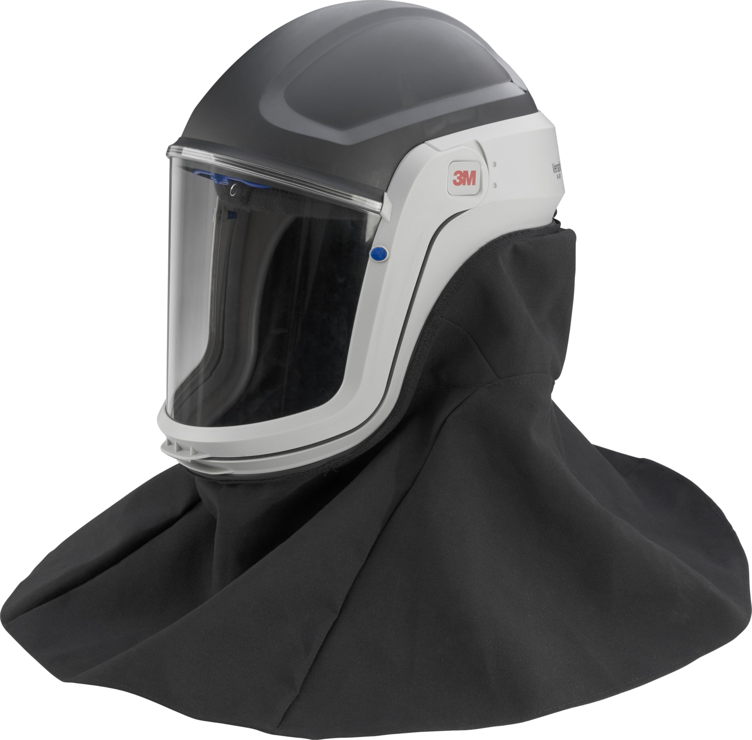 3M Versaflo Helmet with Flame Resistant Shroud, M-407, Black