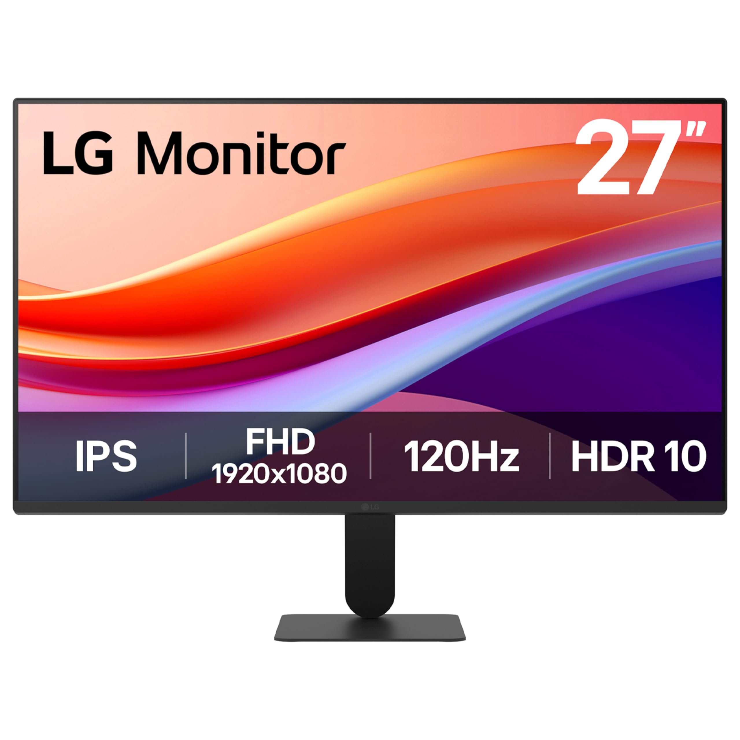 Lg Black/Dark/Blue Monitor 27U411a-B