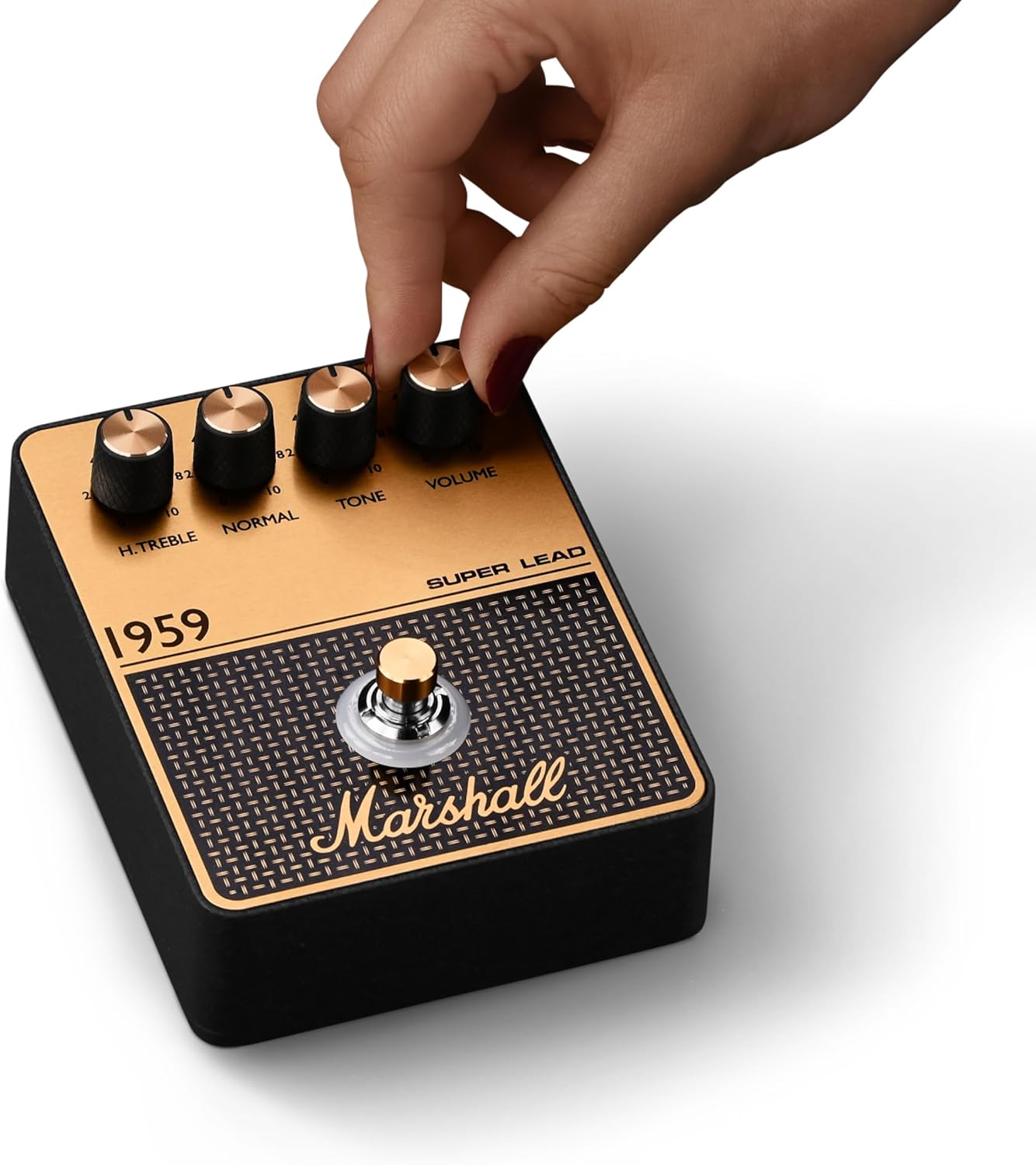 Marshall 1959 Overdrive/Distortion Pedal - Black and Gold
