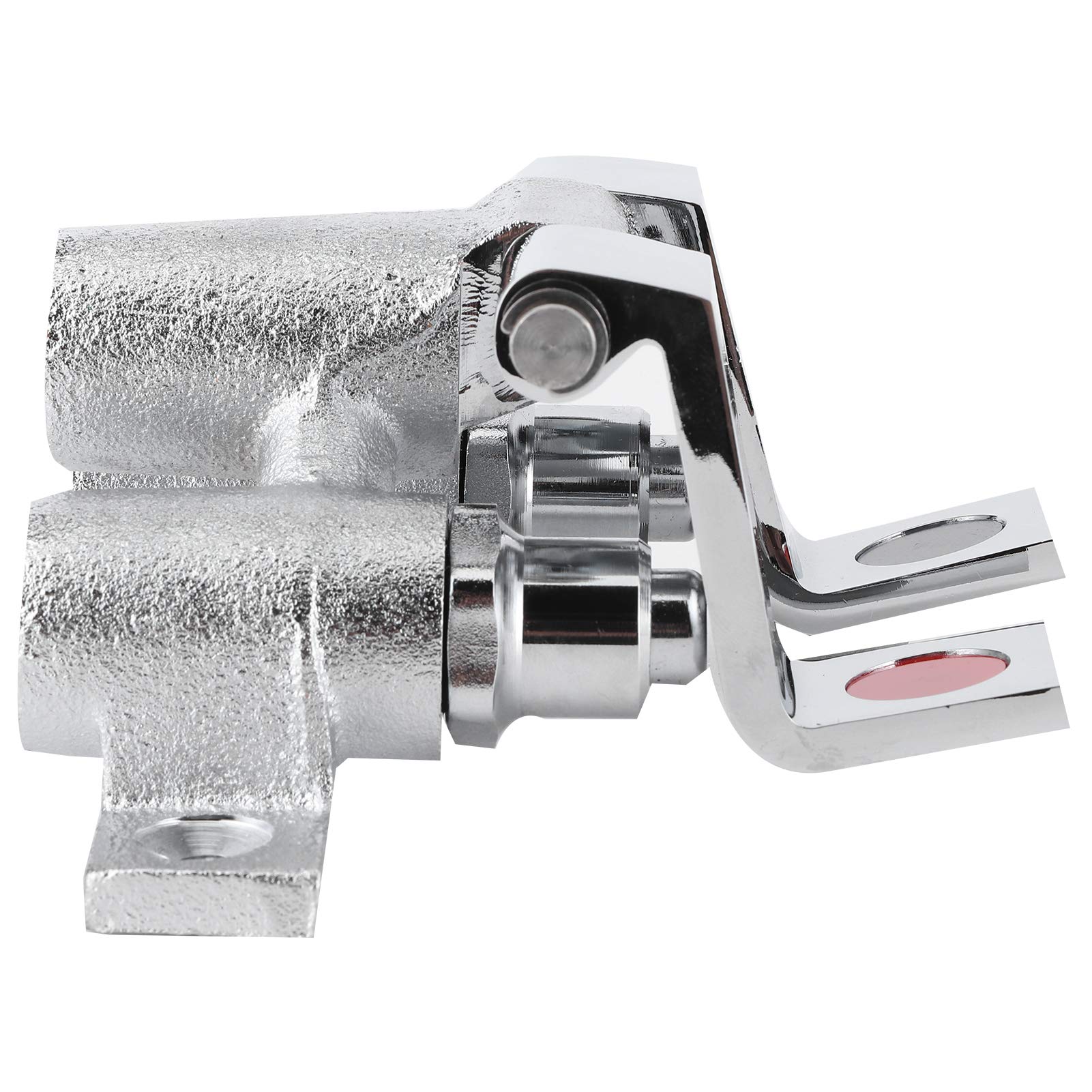 Válvula de Pedal de Cierre Automático de 3 Piezas, Válvula de Rodilla de Latón de Doble Control para Fregadero de Cocina, Operación Conveniente con Manos Libres (de pie de doble