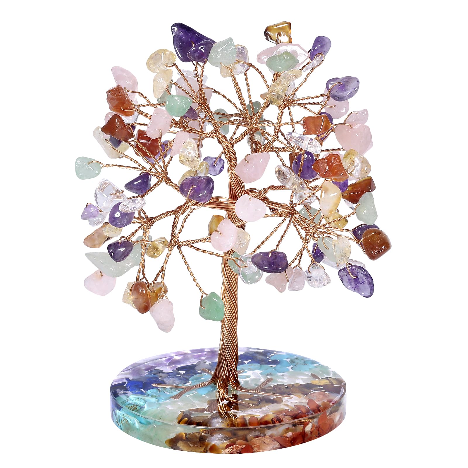Arbre à argent en cristal Nupuyai, cadeau spirituel de bonne chance Fengshui