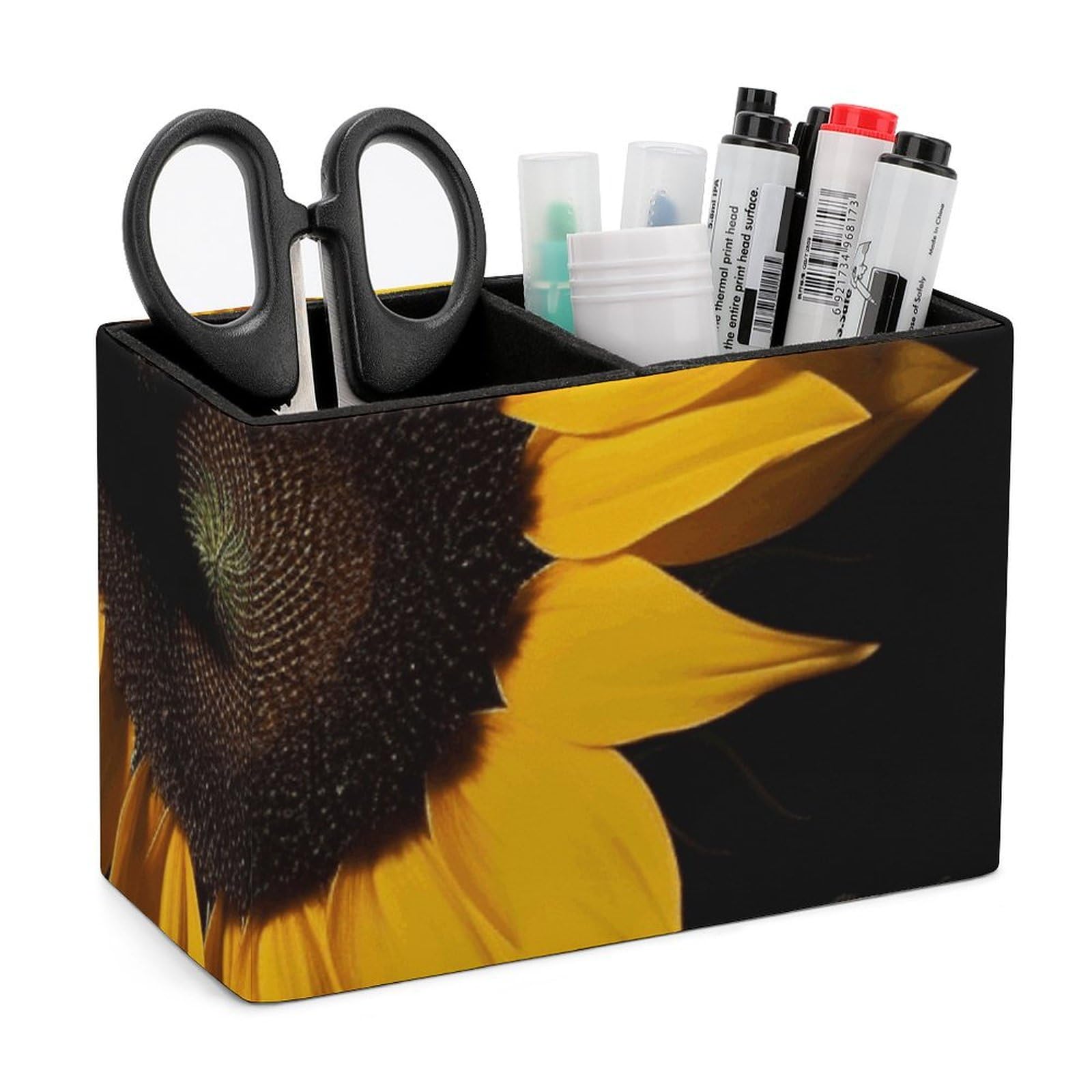 Organiseur de bureau tournesol pour ranger efficacement vos stylos