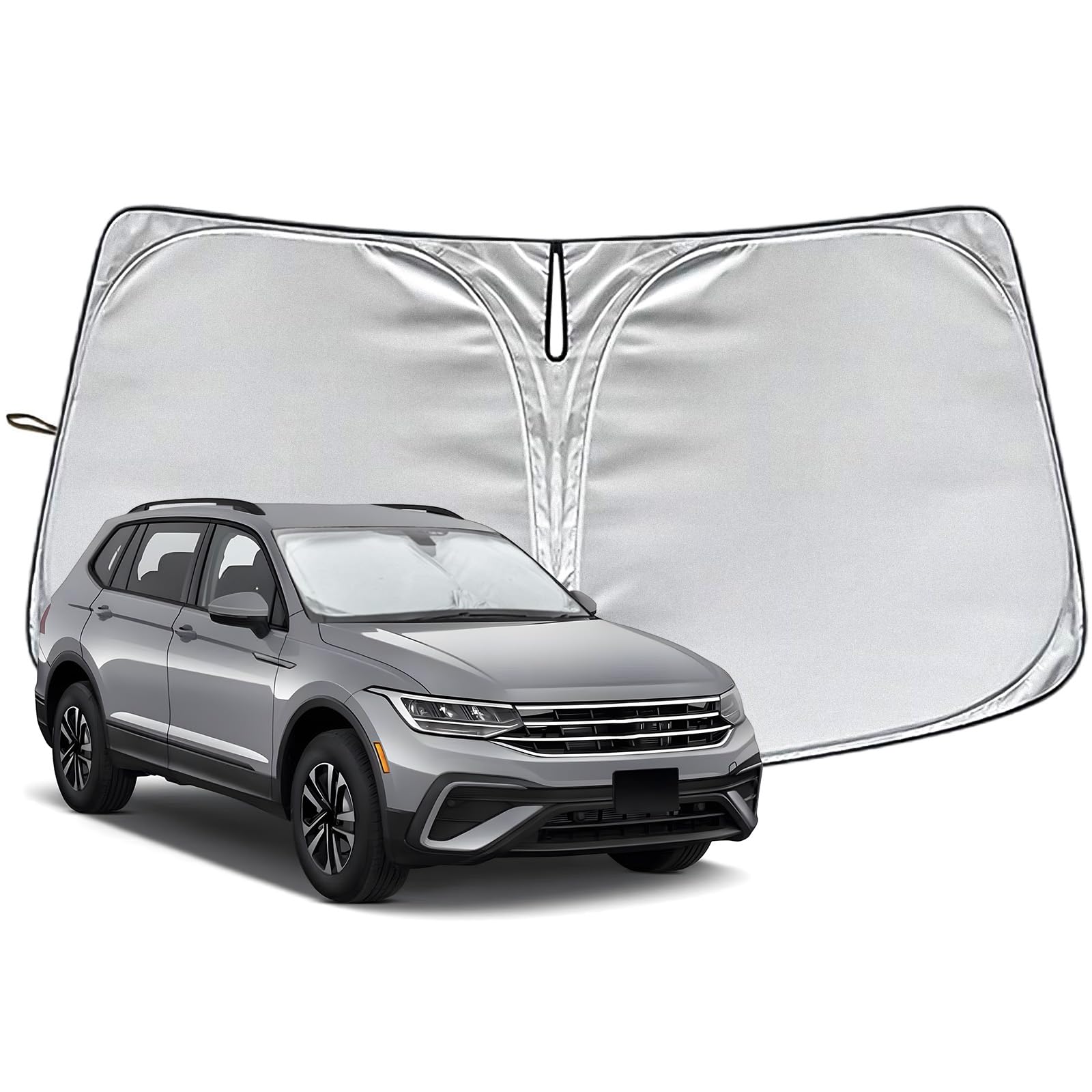 VW Tiguan サンブラインドセット一式 Amazon.com: Fit for Volkswagen Tiguan 2018-2025 Windshield
