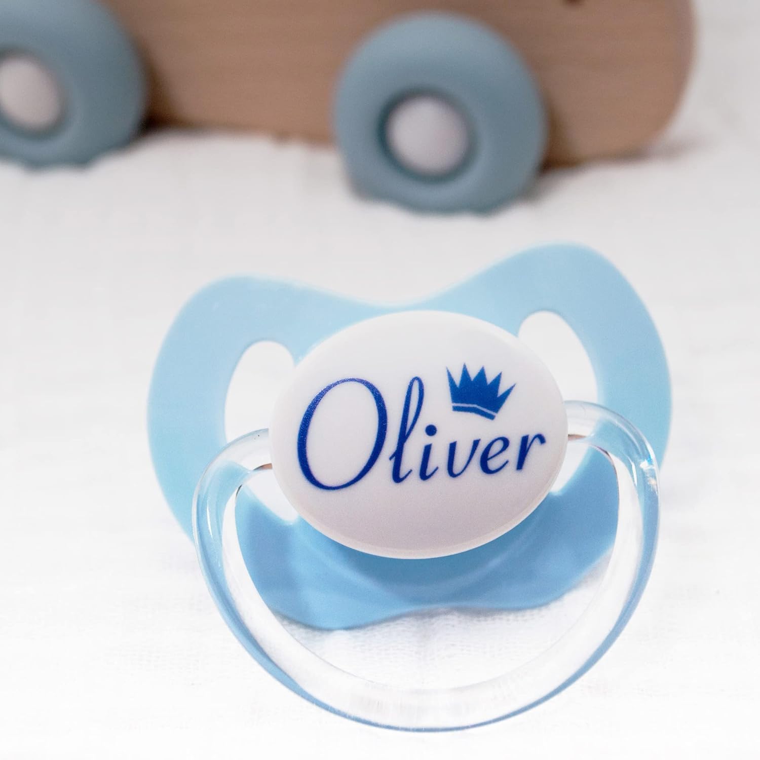 *2-Pack* NIP Personalised Dummy Pacifier, Orthodontic Teat, 4 Colours ...