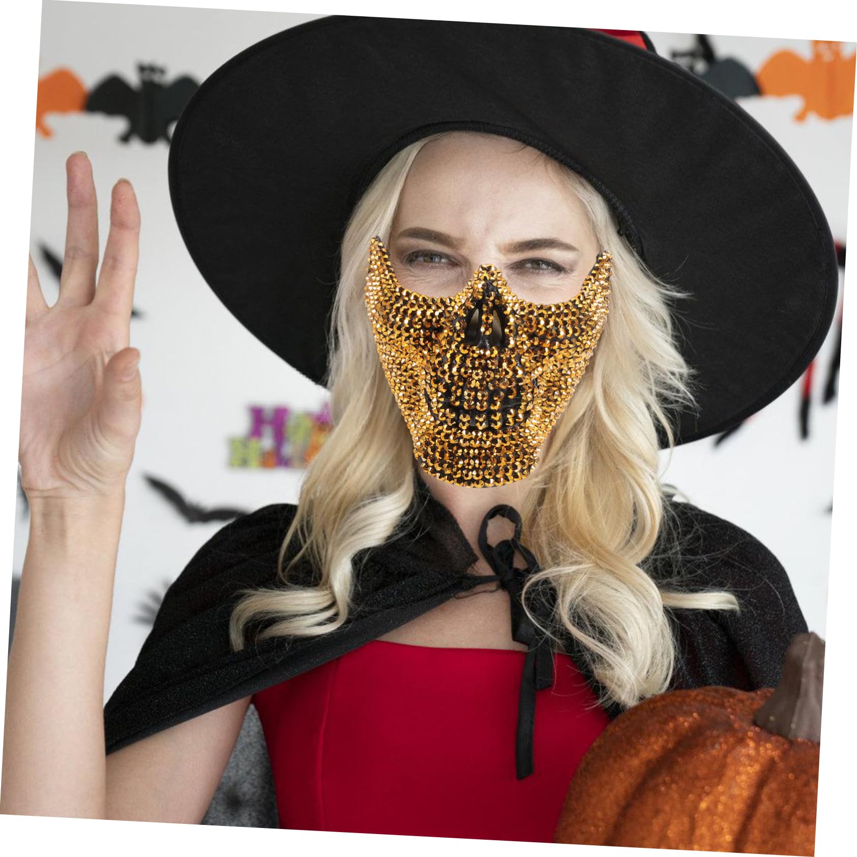 LIFKOME De Calavera Aterradora Para Halloween Accesorio De Cosplay Espeluznante De Fiesta De Terror Para Eventos y Decoración De Halloween