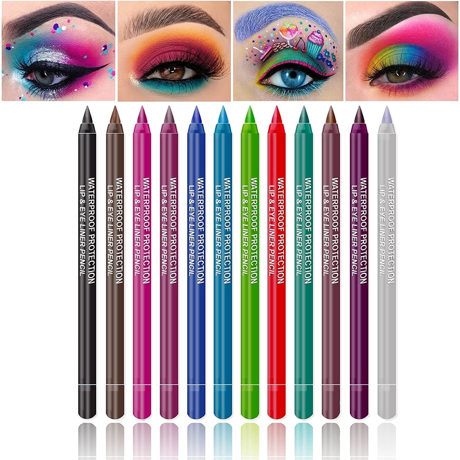 Eyeliner Matte Eyeliner Set Colors-image-9