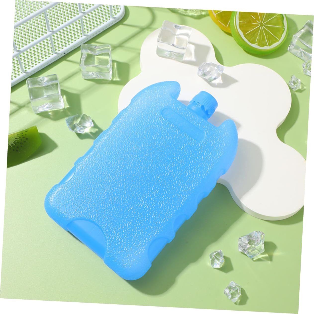 4sets Portable Cooler Ice Container Ice Blocks Freezer Packs for Freezer 10pcs*4