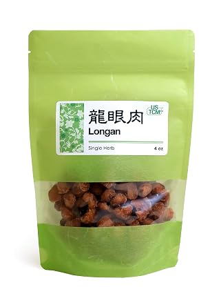 NEW PACKAGING Longan Dried Fruits 4 Oz.